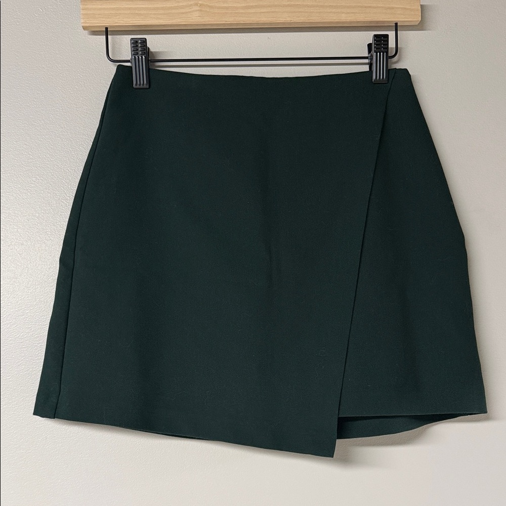 Abercrombie & Fitch Emerald Green Mini Skort